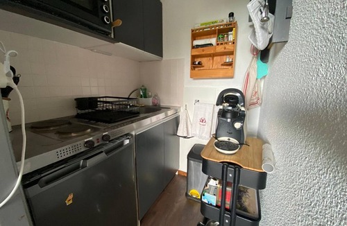 Crest-Voland Apartment | Cozy Studio for 4 near Slopes and Village Center, South-Facing, Pet Friendly
