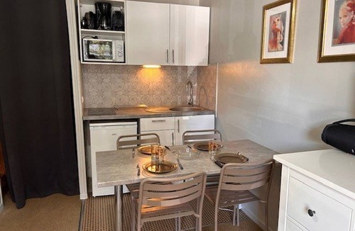 Risoul Apartment | Cozy Studio for 4 with Ski Lift Access and South-Facing Balcony