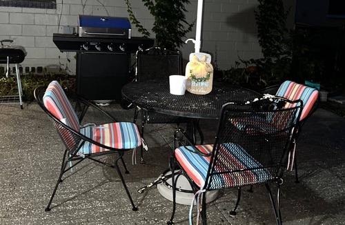 Cedar Hills Apartment | Cozy studio, in our backyard oasis, pet friendly