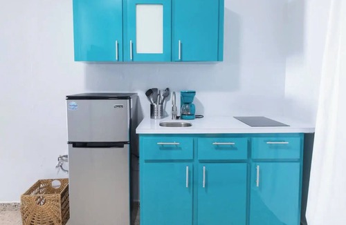 Bajura Apartment | Cozy Studio Type Apartment across Jobos Beach, Isabela. WIFI & A/C.