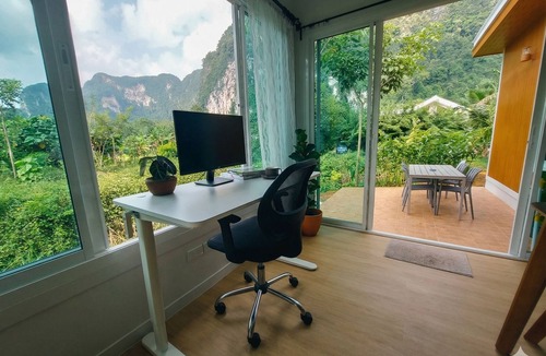Nong Thale Cottage | Cozy Tiny 2Beds House Nature Retreat with Mountain Views - Near Aonang Krabi
