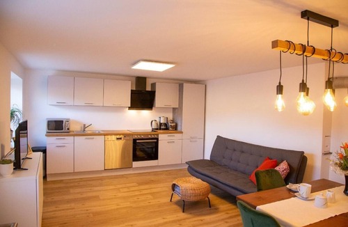 Essing Apartment | Cozy vacation apartment with tiled stove for 4 people