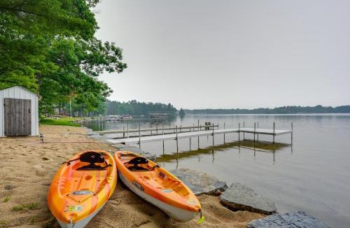 Long Lake House | Cozy Waterfront Hale Cottage on Long Lake!