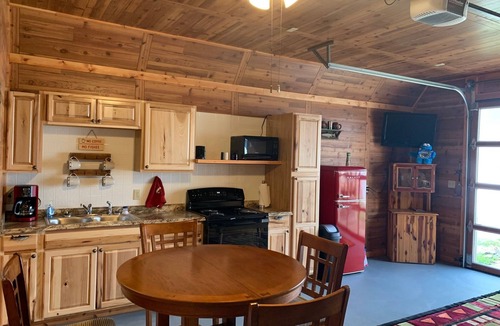 Lone Rock Cottage | Cozy White River Cabin, perfect for a couple's getaway or fishing trip!