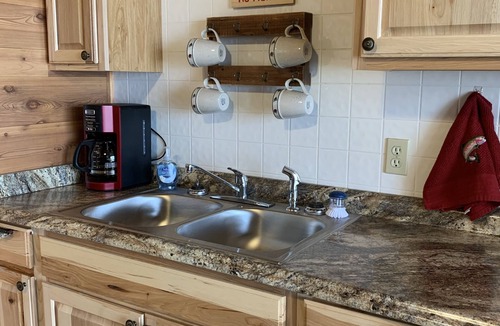 Lone Rock Cottage | Cozy White River Cabin, perfect for a couple's getaway or fishing trip!