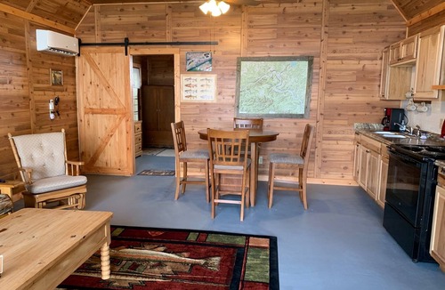 Lone Rock Cottage | Cozy White River Cabin, perfect for a couple's getaway or fishing trip!
