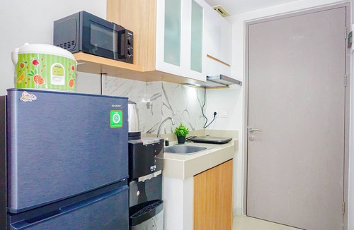 Cikarang Apartment | Cozy White Studio At Vasanta Innopark Apartment