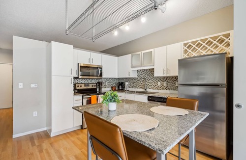Mill District Apartment | CozySuites at Mill District