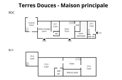 Saint-Bomer Villa | Crazy Villa Les Terres Douces 28 - Heated pool - Basket - 2h Paris - 31p