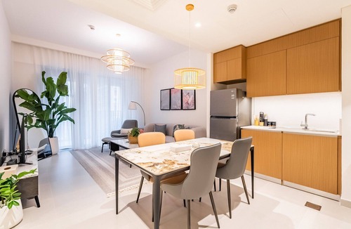 Dubai Apartment | Creek Beachfront Heaven 1BR Luxe Harbor