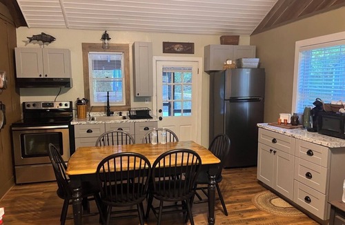 Tyro Cabin | Creek Front Property! Spicewood Cabin Near Wintergreen and Crabtree Falls