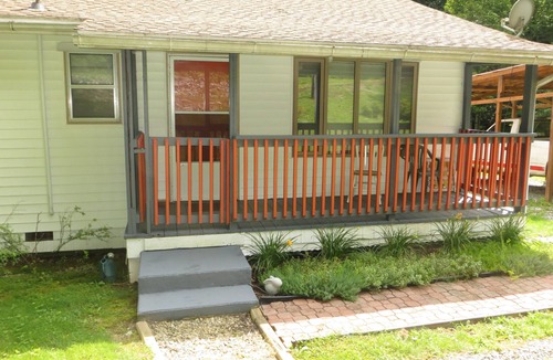 Robbinsville House | Creek front within 1/2 mile of Big Snowbird Creek and no neighbors