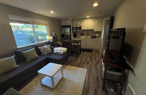 Northgate Apartment | Creekside 2BR w/Large Patio in Walkable Neighborhood near Public Transit