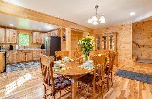 Mount Upton House | Creekside Cabin in Bainbridge w/Wraparound Deck!