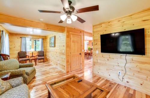 Mount Upton House | Creekside Cabin in Bainbridge w/Wraparound Deck!