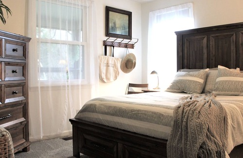 Pegram Cottage | Creekside Cottage, private getaway, awesome screened porch, pets welcome!