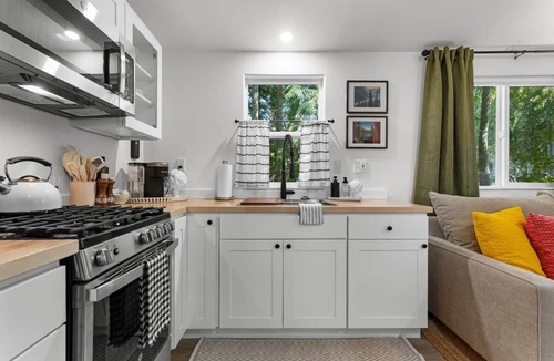 Sequim House | Creekside Escape A Designer Tiny House Minutes From Town
