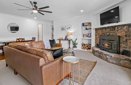 Prairie Creek House | Creekside oasis on 7 acres with pool and hot tub - close to Beaver Lake and town