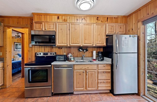 Sherwood Forest Cabin | Creekside Serenity Cabin in Maggie - Directly on creek, pool and hot tub access