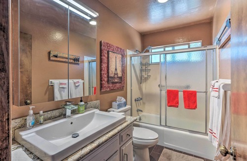 Cedarpines Park House | Crestline Area Escape w/ 3 Decks & Fire Pit!