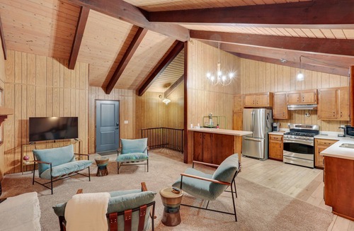 Crestline Cabin | Crestline Cabin: Mountain Views & Fire Pit!
