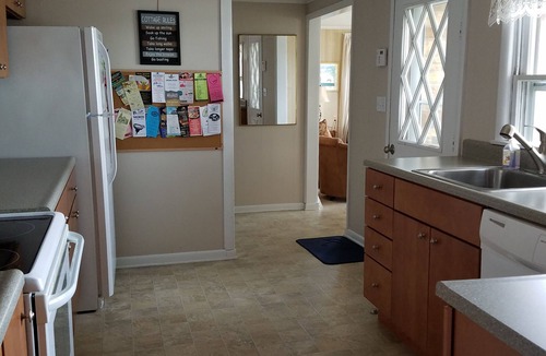Beulah Cottage | Crystal Lake Lakefront - Private Dock + Patio - Sleeps 9 - 2-Tier Deck - Kayak