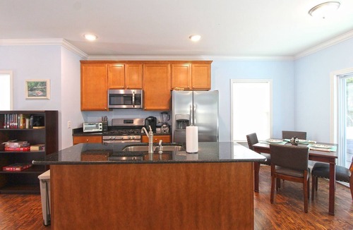 Bryson City Cottage | Cuddle Cove Modern, Creekside Home right by the Heart of Bryson City