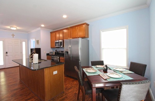 Bryson City Cottage | Cuddle Cove Modern, Creekside Home right by the Heart of Bryson City