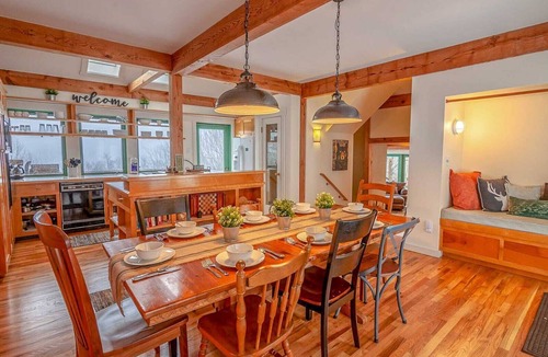 Seven Devils Cabin | Custom-Built Mountain Home With Spacious Backyard