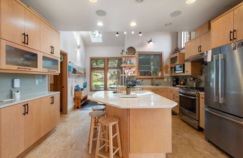 Genesee Apartment | Custom Charm! Central - Office & Peaceful yard!