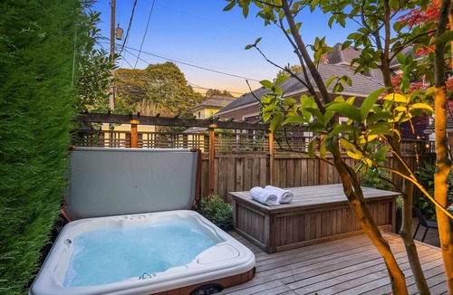Capitol Hill House | Custom Designed Urban Architect's Home w/ hot tub featured in magazines!