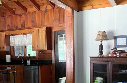 Town of Webb Ski Chalet | Custom log home in the Adirondack Mountains "The Ducks Nest"