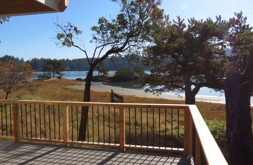 Roche Harbor House | Custom Waterfront Home near Roche Harbor. Access to Picnic Island. 4-bedrooms.