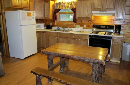 Clarington Cabin | Cute Cabin with Private Hot Tub for Amazing Hiking Vacations near Cook Forest, PA