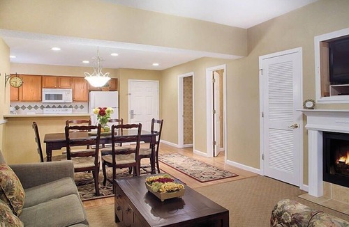 Villa Rica Condo | CW Villas at Fairfield |1BR/1BA King Balcony Suite