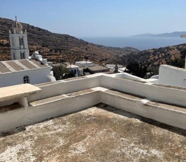 Tinos Apartment | Cycladic house with amazing view in Potamia village