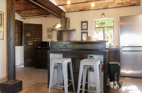 Chantemerle-les-Grignan House | Cypress trees by the church, charming village house