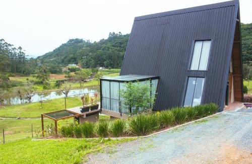 Pomerode Ski Chalet | D'Alma Chalé com café da manhã