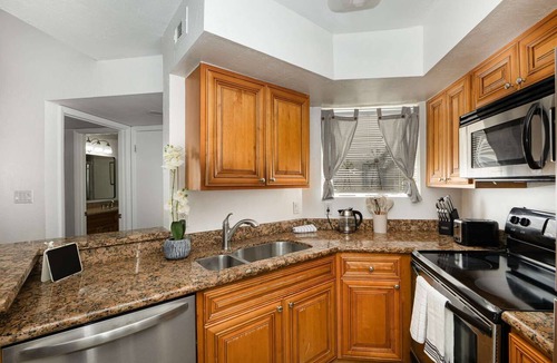 Ocean Side Village Apartment | D&D · Pondview Modern Farmhouse Condo