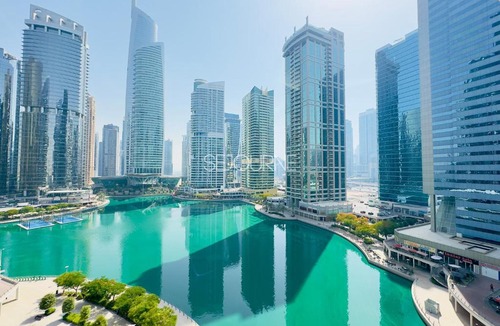 Jumeirah Lake Towers Apartment | DA86 - Well Design Studio in Dubai Arch tower