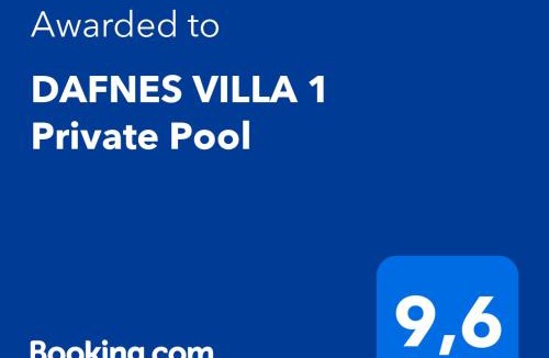 Perivolos Villa | Dafnes Villa with Private Pool