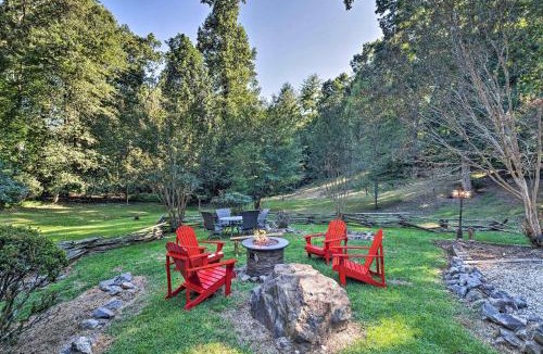 Bent Creek House | Daltuns Ranch with Hot Tub Game Room Firepit Family Friendly