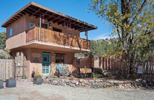 Tesuque House | Dancing Hare - Colorful Renovated Adobe
