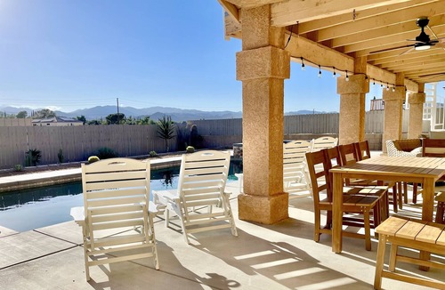 Yucca Valley House | Dark Sky Select:6bd/4ba Pool-Spa-Massive Arcade-Golf-Terrace