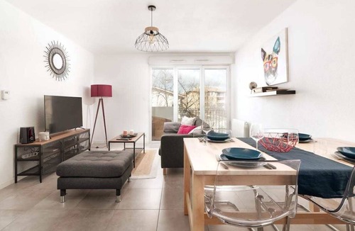 Quartier Croix-Daurade Apartment | Daurade · Balcon Parking free - Bus proche centre