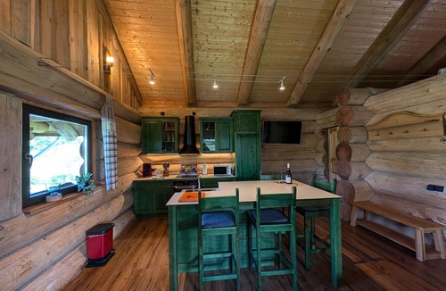 Gross Nemerow Cabin | Log Cabins Naturstammhaus Ostsee 14 - Feriendorf Tollensesee