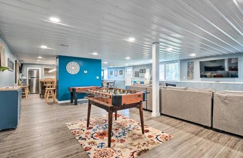 Rebuck House | Deck & Game Room: Home in Pennsylvania Countryside