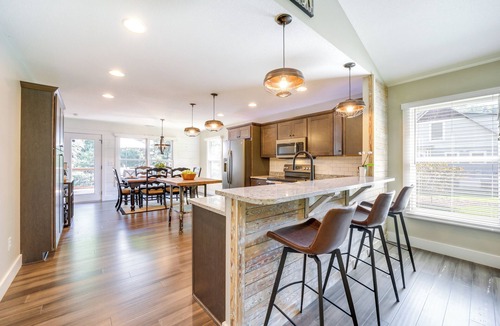 Cullowhee House | Deck + Mtn Views: Riverfront Cullowhee Home