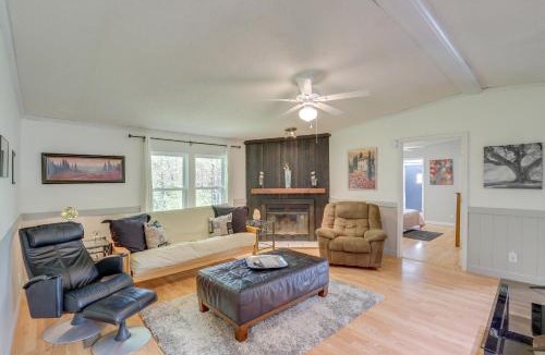 Fairview House | Deck & Views! Secluded Retreat 12 Mi to Asheville