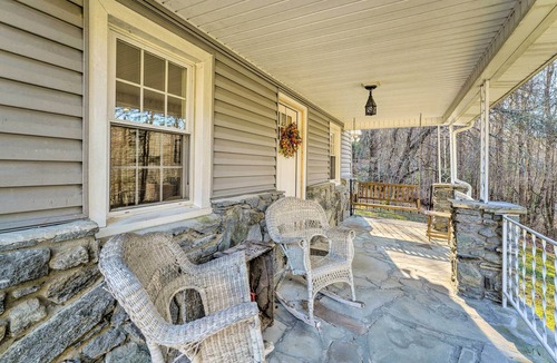 Frank House | Deck + Views: Spacious Newland Home!